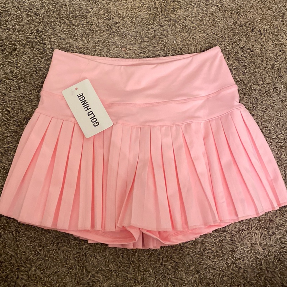 Brand NWT Gold Hinge tennis skort- XS